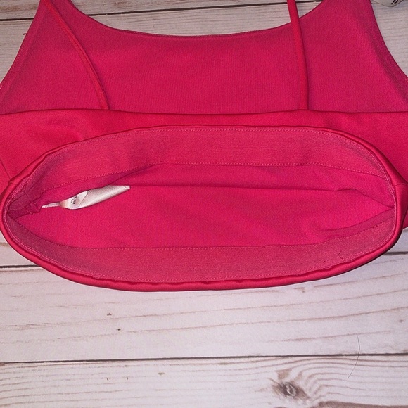ALICE & OLIVIA Top Hot Pink Cropped Sz XS - Picture 5 of 8